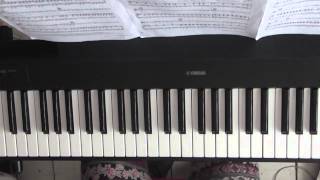 Easy Piano Tutorial Wings by Birdy ChorusesMid section Part 2 [upl. by Fairfax]