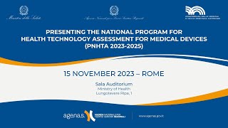 Presenting the National Program for Health Technology Assessment for MedicalDevices [upl. by Elisabetta]