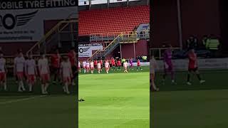 Players welcome at tannadice park v Luton town  friendly [upl. by Ainotna888]