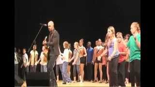 Chris Daughtry performs quotHomequot with Guilford Co Students [upl. by Cressy]