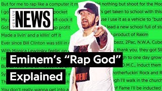 Looking Back At Eminem’s “Rap God”  Song Stories [upl. by Ileak964]