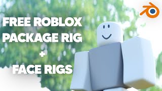 FREE ROBLOX RIGS WITH 2 FACE RIGS R6 R15 AND MORE Blender 34  Fluid Rig [upl. by Milan]