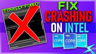 FIX CRASHING IN GAMES ON INTEL CPUS Guaranteed FIX  no more crashing [upl. by Tiffanle]