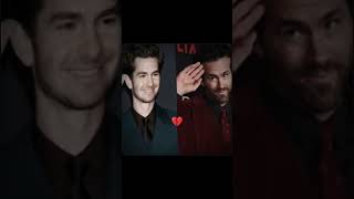 Ryan Reynolds kisses andrew Garfield [upl. by Kassie]