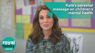 Kates personal message on childrens mental health [upl. by Ivor574]