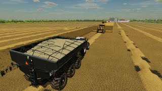 FS22 150 ACER FILED CRON HARVESTING 3 HARVESTER GNADTHAL FARM [upl. by Yblocaj]