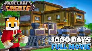 1000 days in Minecraft Create Mod FULL MOVIE  Episodes 9  16 [upl. by Inattirb315]