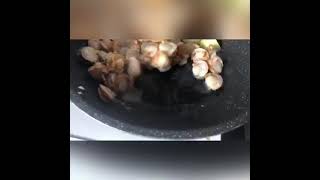 Easy to cook scallop mushroomsampspinach no bake recipeshortsshortsvideo [upl. by Edyaj753]