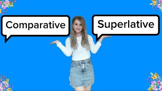 İngilizcede karşılaştırma cümleleri yapmak COMPARATIVE amp SUPERLATIVE [upl. by Eldwon49]