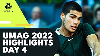 Carlos Alcaraz Begins His Title Defence Musetti amp Baez Feature  Umag 2022 Highlights Day 4 [upl. by Salomie]