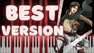 Attack on Titan quotVogel im Kafigquot Beautiful Anime OST Tutorial  Learn Piano Today [upl. by Lokim588]