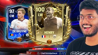 95 Rated PRIME ICON Henry amp Manchester Rivals Pack Opening in FC MOBILE [upl. by Euqnomod]