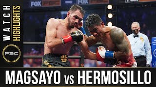 Magsayo vs Hermosillo HIGHLIGHTS October 3 2020  PBC on FS1 [upl. by Sateia]