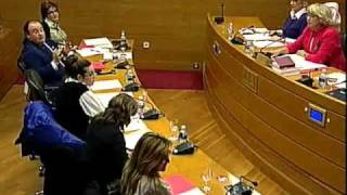 Mónica Oltra y el diputado maleducado del PP [upl. by Roydd]