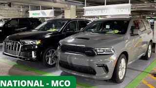 National Car Rental  Orlando Airport MCO  April 2022  B Side [upl. by Nerraw]