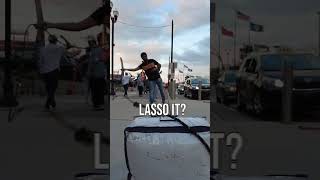 Can You Lasso It funny bedroomdecor comedy streetinterview [upl. by Sergo]