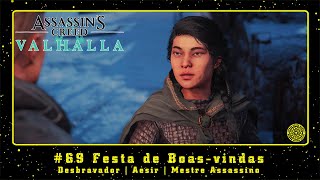 Assassins Creed Valhalla PC 69 Festa de Boasvindas [upl. by Kerekes849]