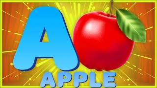 A is for Apple Song  ABC Alphabet for Children [upl. by Scheer]