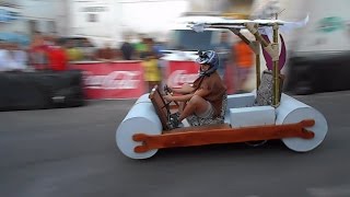 Carrera de Autos Locos Entrenamientos salida y llegada Huétor Vega 2016 deporte de inercia [upl. by Dronski]