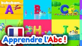 Apprendre lalphabet  abc en Français  🇫🇷  bububam [upl. by Thilda613]