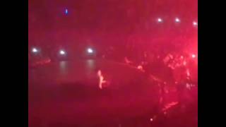 TRAVIS SCOTT FALLS DOWN AT DRAKE BOY MEETS WORLD TOUR LONDON [upl. by Olly]