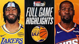 LAKERS at SUNS  EMIRATES NBA CUP 🏆  FULL GAME HIGHLIGHTS  November 26 2024 [upl. by Vinson]