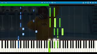 Charlie and the Chocolate Factory Veruca Salt Theme  Synthesia Piano Tutorial [upl. by Florencia]