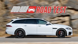 2018 Jaguar XF Sportbrake  Road Test [upl. by Mclaurin393]