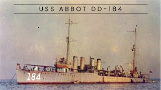 USS Abbot DD184 From US Navy to HMS Charlestown [upl. by Anez]