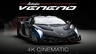 BATMANS NEW RIDE The Only Lamborghini Veneno with Fully Exposed Carbon Fibre 4K Cinematic [upl. by Colin299]