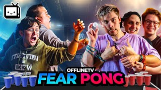 OFFLINETV FEAR PONG CHALLENGE 4 ft The Yard [upl. by Kwon538]