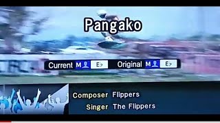 PANGAKO The Flippers 🎵Karaoke Version🎵 [upl. by Oznecniv]