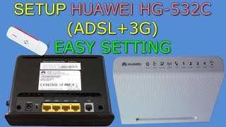 New Firmware Of Huawei hg532c Router and Setup ADSL3G  3G و adsl على hg532c تحديث و إعداد راوتر [upl. by Douty]