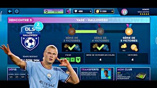 Dls24 jai complété le challenge VASEHALLOWEEN Dream League soccer 2024 [upl. by Boycey]