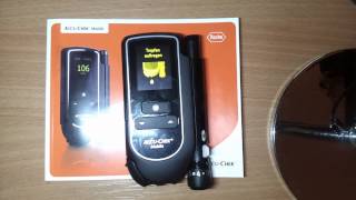 AccuChek Mobile 2 Model U1 im Test [upl. by Atahs989]