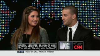 CNN Official Interview Bristol Palin talks Dancing w the Stars [upl. by Nais722]