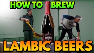 How Do You Brew Lambic Beer How Lambic Is Made With Lindemans Brewery [upl. by Acirema505]