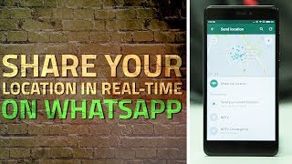 How to Share Live Location on WhatsApp [upl. by Buote]