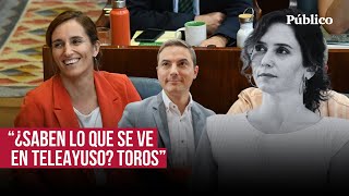 De los protocolos de la vergüenza a las becas comedor el baño de realidad a Ayuso en Madrid [upl. by Pennie608]