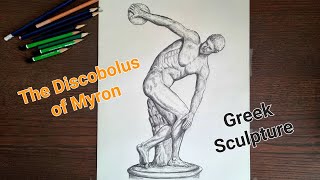 Artisticus 105  The Discobolus of Myron  Greek Sculpture [upl. by Eussoj981]