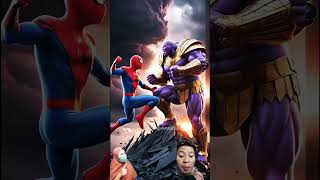 ✅💥evolutions of spiderman😱💥spiderman avengers marvel disney shorts shortvideo aisuperhero [upl. by Kerwinn]