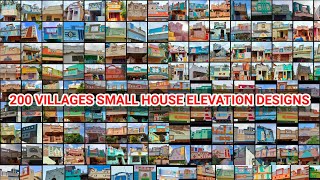 200 Best Village House Elevation Designs IdeaSmall House Elevation Designs Parapet Wall Designs [upl. by Ninon]