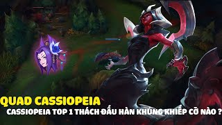 Best Cassiopeia top 1 thách đấu hàn 1800 điểm khủng khiếp cỡ nào [upl. by Zuliram]