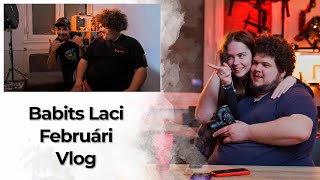 Babits Laci Megmondja  Februári Vlog 100 videó bakiparádé [upl. by Castle391]