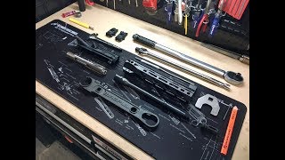 AR Pistol Upper Build  STNGR Anderson Faxon KAK [upl. by Anallese360]