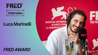 FREDs Interview Luca Marinelli FRED AWARD VENEZIA81 [upl. by Dirk]