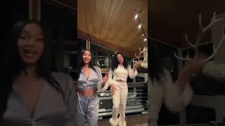 Bad bihh she soo ghetto  TikTok dance challenge dance challenge [upl. by Muslim]