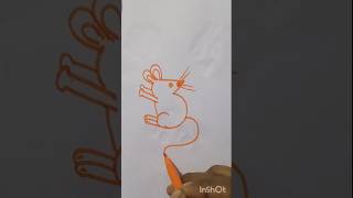 3 mouse drawing 🐁🐁shotrs youtubeshorts art drawing viralvideo [upl. by Afra]