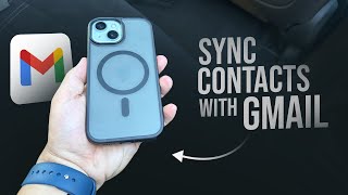 How to Sync Contacts on iPhone with Gmail Account tutorial [upl. by Acsicnarf490]