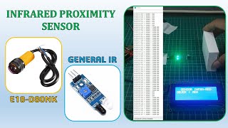 Infrared Proximity Sensor  E18D80NK  Obstacle Avoidance Infrared Sensor [upl. by Ayouqes566]